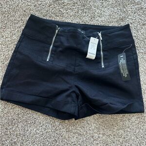 Bebe navy shorts - new with tags!